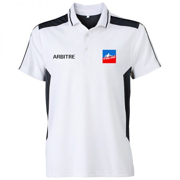 Polo arbitre unisexe